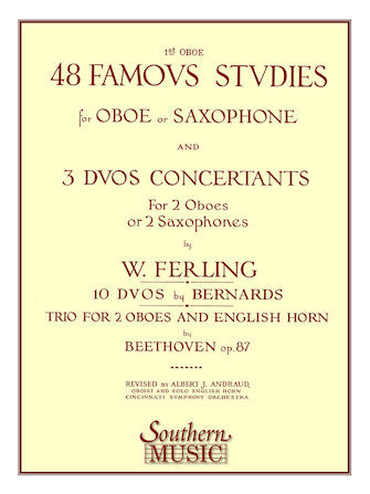 Forty Eight (48) Famous Studies for Oboe and Saxophone