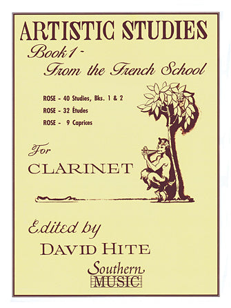 Artistic Studies Book 1 , (French School) Clarinet