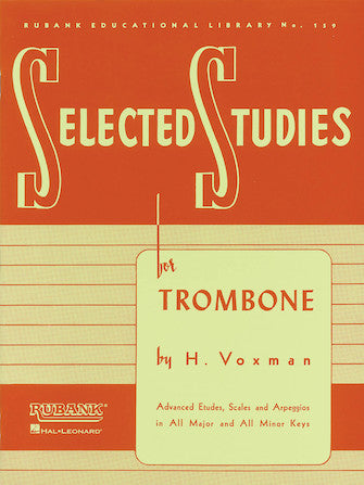 Selected Studies for Trombone (H. Voxman)