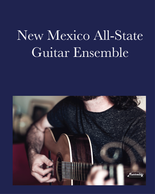 2025 New Mexico All-State Guitar Ensemble