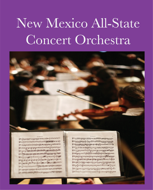 New Mexico 2025 All-State Concert Orchestra