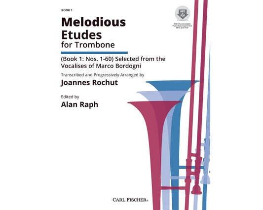 Melodious Etudes for Trombone, Book 1 (Bordogni/Rochut)